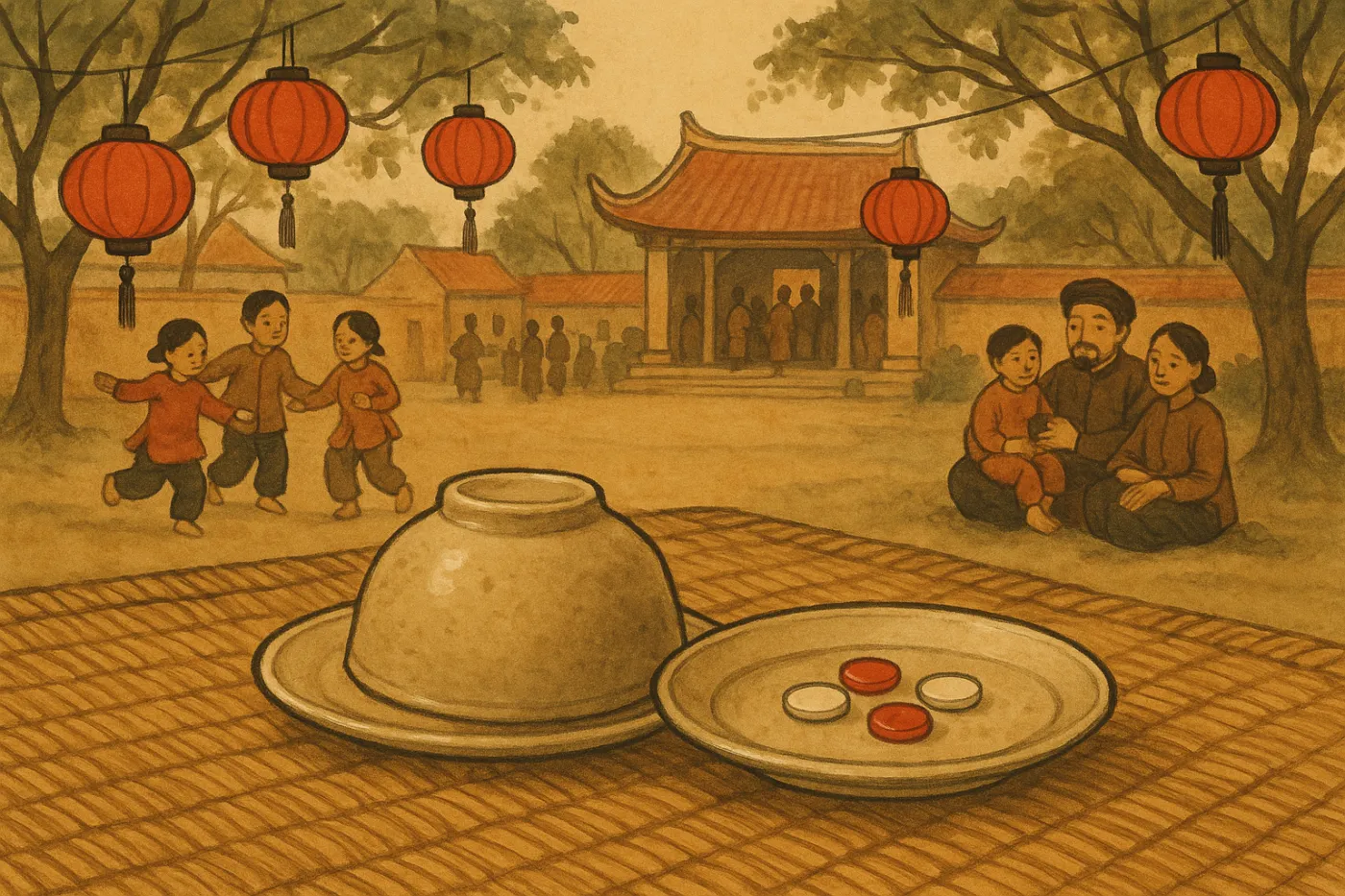 Minh họa Cách Xóc Bát Đĩa Chuẩn Của Nhà Cái Truyền Thống - xóc đĩa