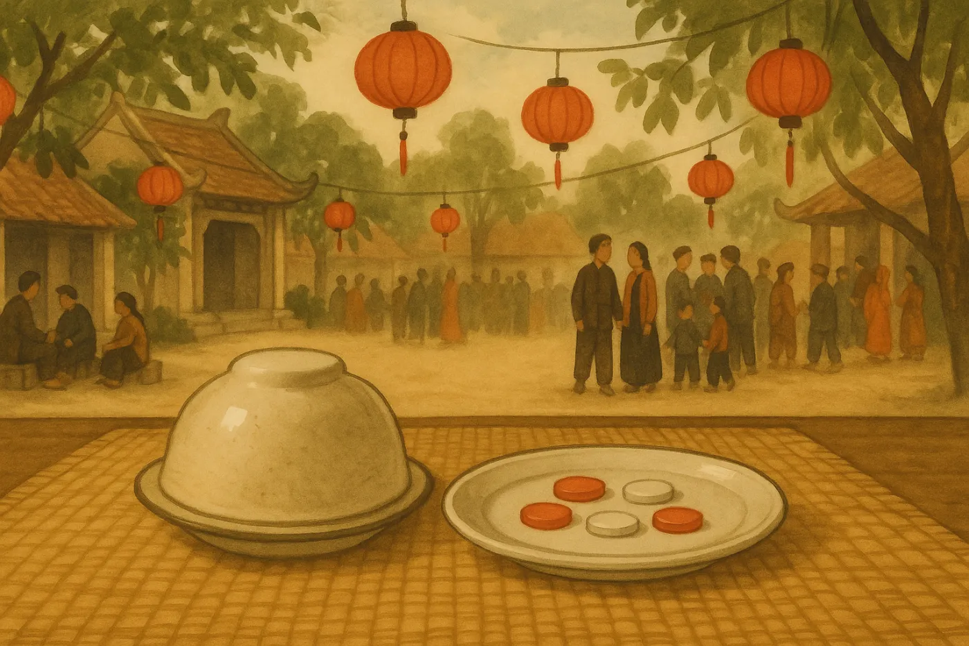Minh họa Nguồn Gốc Xóc Đĩa: Trò Chơi Cổ Ở Châu Á - xóc đĩa
