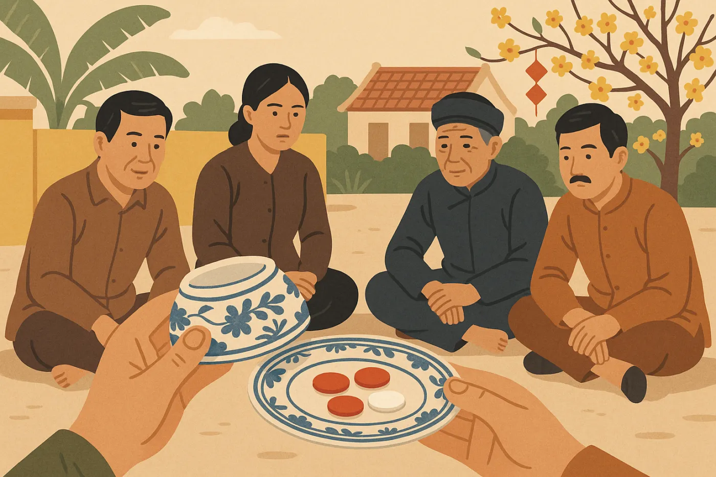 Minh hoạ: Quân Vị Bịp Trong Xóc Đĩa: Hiểu Để Phòng Tránh