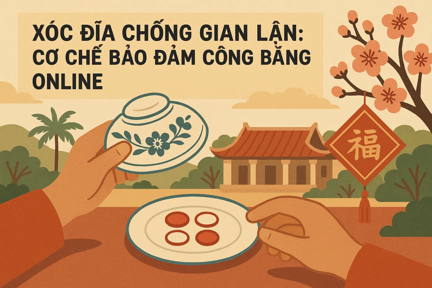 Minh hoạ: Xóc Đĩa Chống Gian Lận: Cơ Chế Bảo Đảm Công Bằng Online