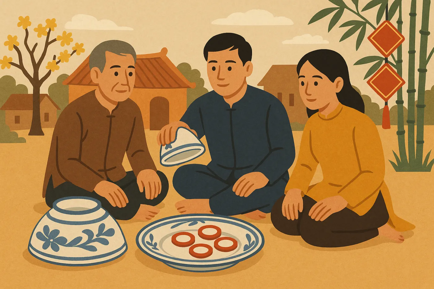 Minh hoạ: Xóc Đĩa Phiên Bản Quốc Tế: So Với Bản Việt Khác Gì