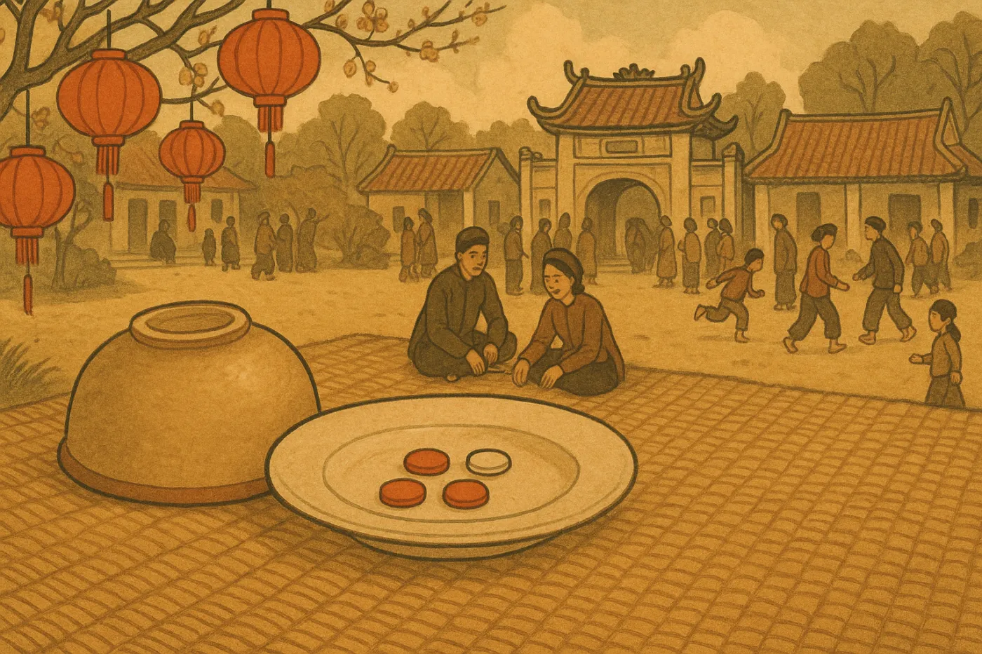 Minh họa Hình Ảnh Xóc Đĩa Trong Phim Và Truyền Hình Việt Nam - xóc đĩa