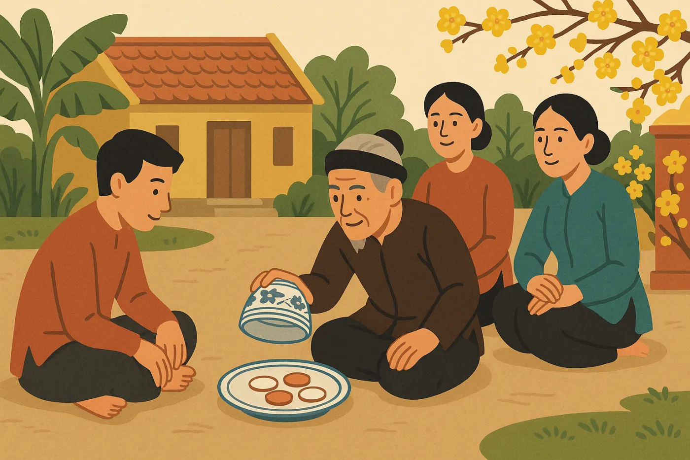 Minh hoạ: Xóc Đĩa ‘Xanh Chín’ Nghĩa Là Gì? Chơi Sòng Phẳng