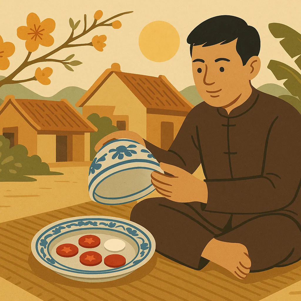 Minh họa Cửa 3 Đỏ 1 Trắng Và 3 Trắng 1 Đỏ Trong Xóc Đĩa: Tỷ Lệ Và Xác Suất - xóc đĩa